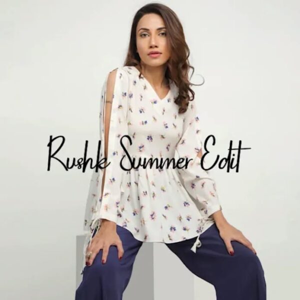 Cold-Shoulder Blouse